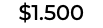 $1.500